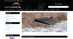 Desktop Screenshot of customcoversinc.com